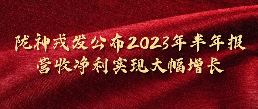 éç¥æåå¬å¸2023å¹´åå¹´æ¥ï¼è¥æ¶åå©å®ç°å¤§å¹å¢é¿